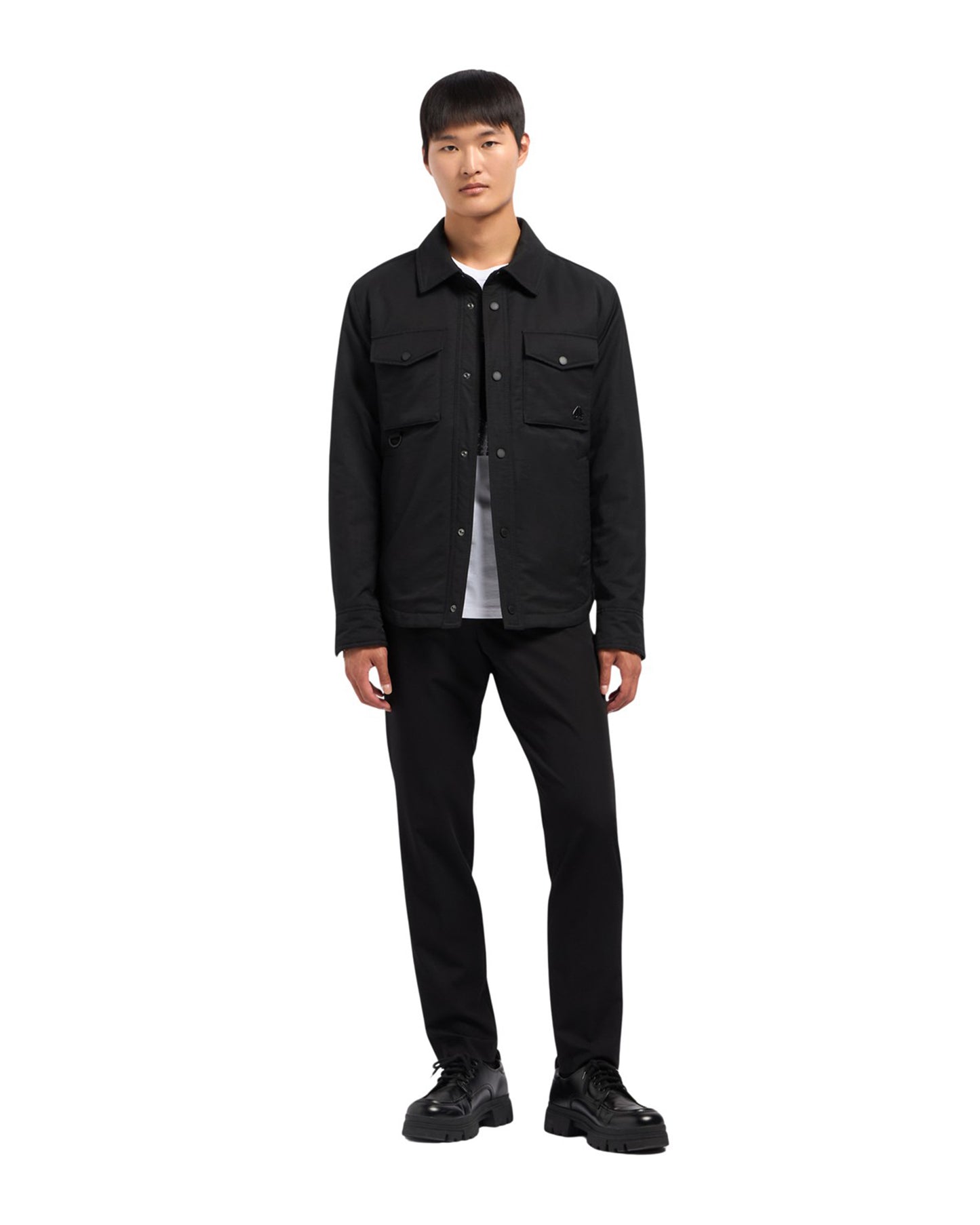 West Shirt Jacket Black