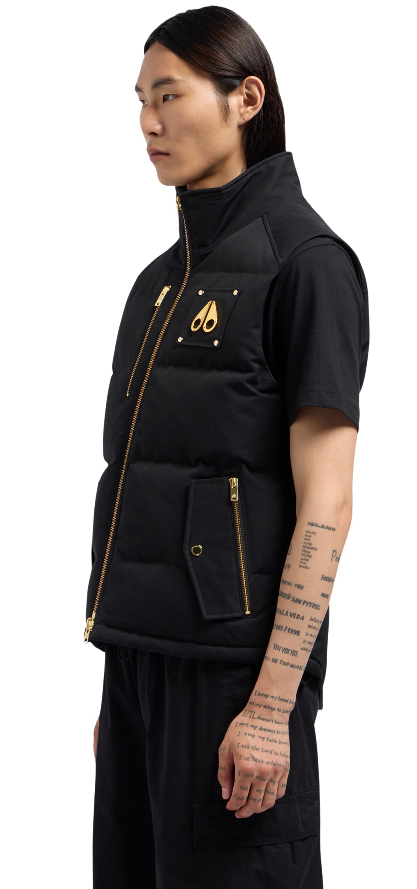 Westmount Vest Gold Black