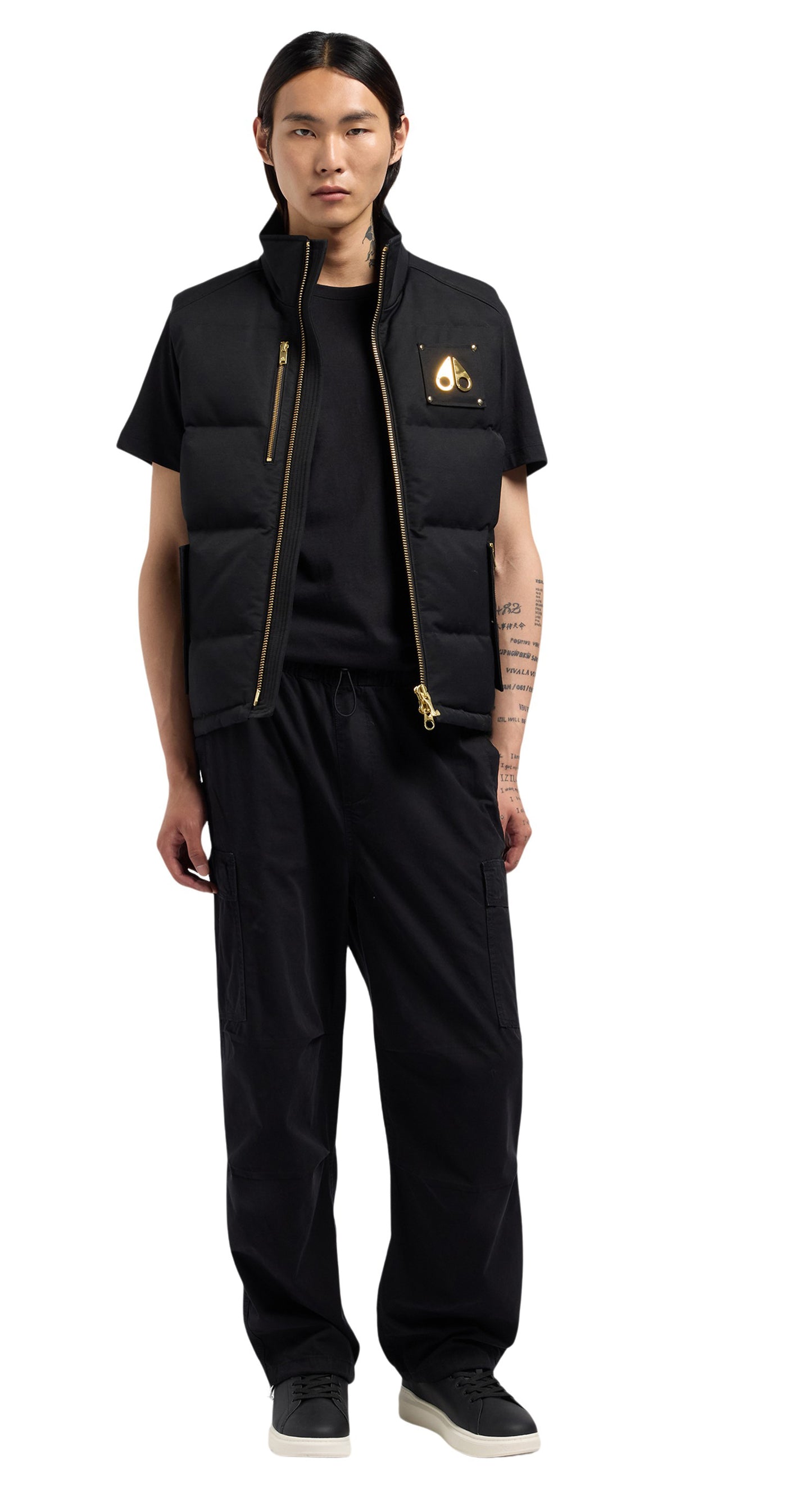 Westmount Vest Gold Black