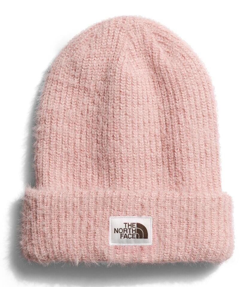 Women's Salty Bae Lined Beanie Pink Moss