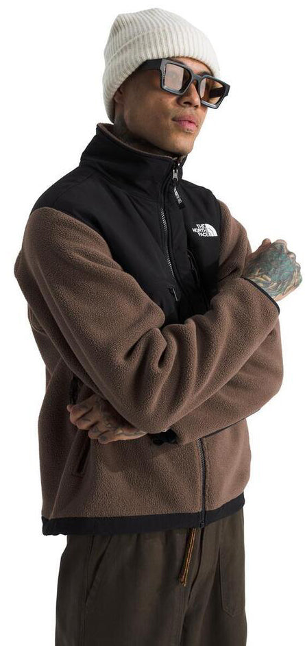 Men's Retro Denali Jacket Smokey Brown TNF Black