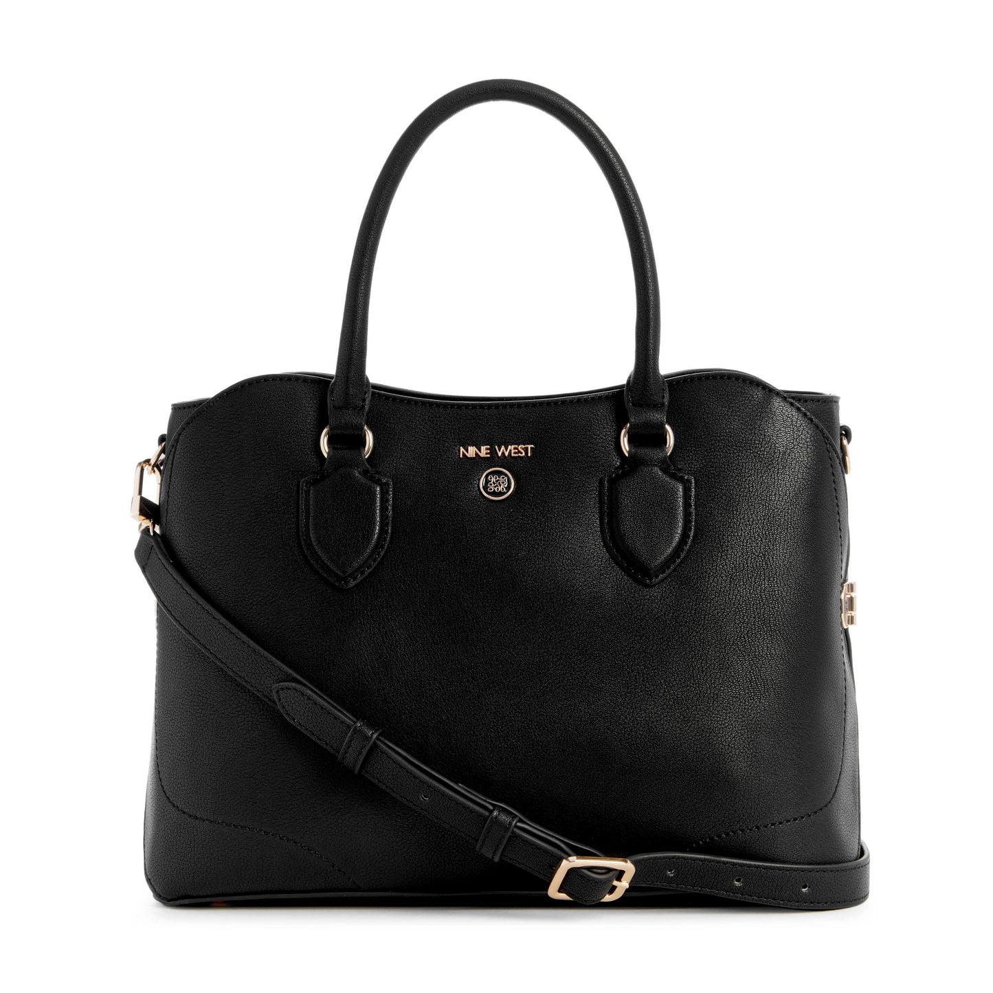 Brecken 2 Comp Satchel Black