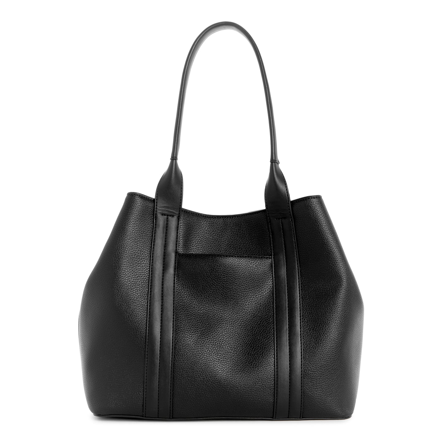 Kyndall Trap Tote W/Pouch Black