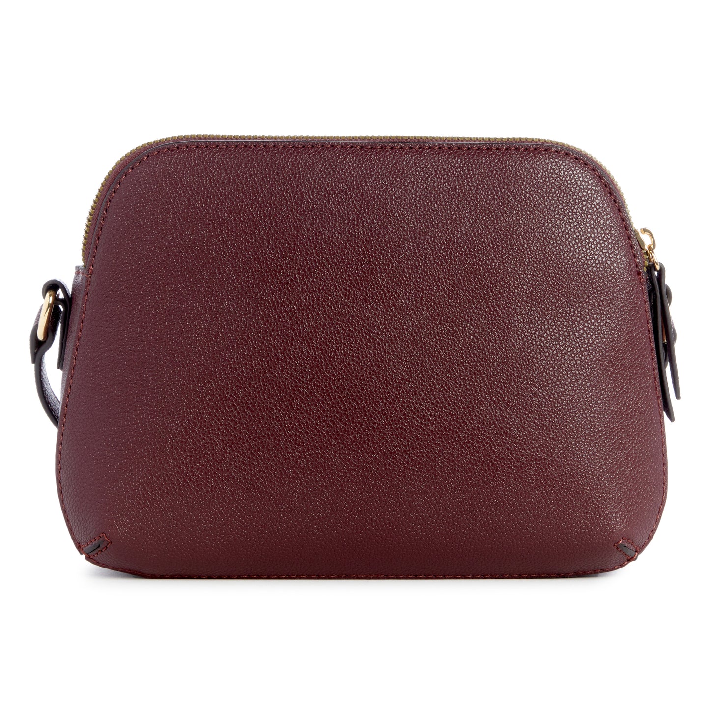 Eliena Mini DBL Zip Crossbody Merlot