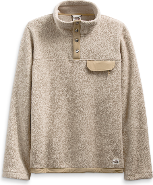 Men's Cragmont 1/4 Snap Pullover Flax/Kelp Tan