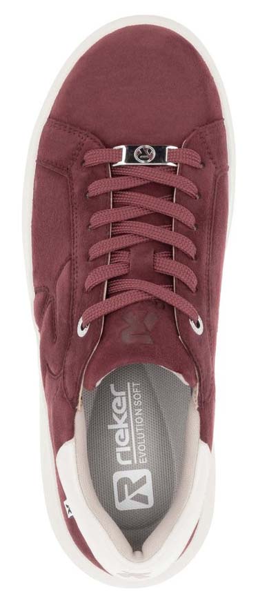 Bordeaux Lace Up