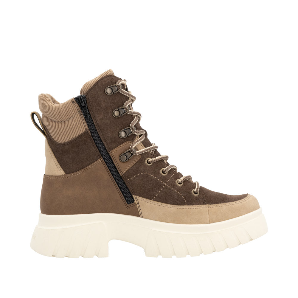 Brown Lace Up Boot