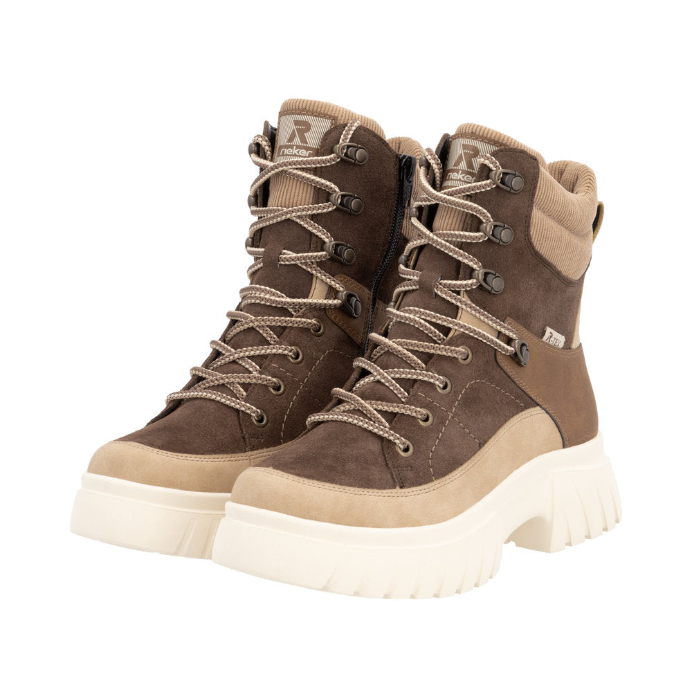 Brown Lace Up Boot