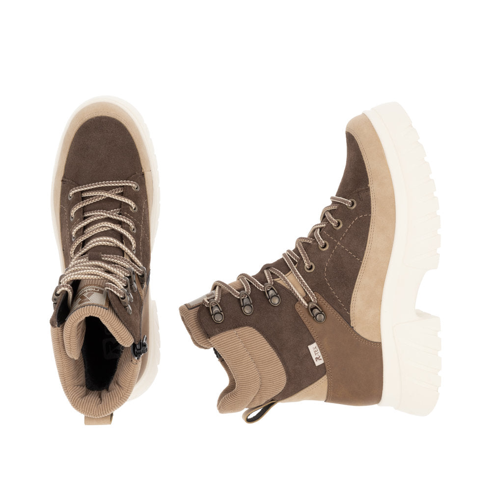 Brown Lace Up Boot