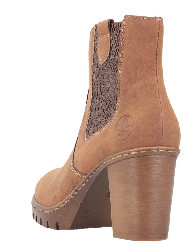 Brandy Heeled Boot