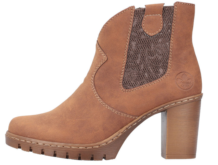 Brandy Heeled Boot