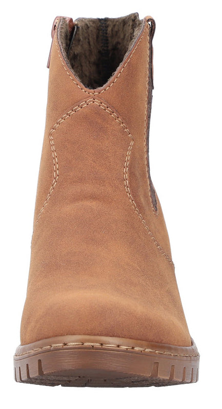 Brandy Heeled Boot