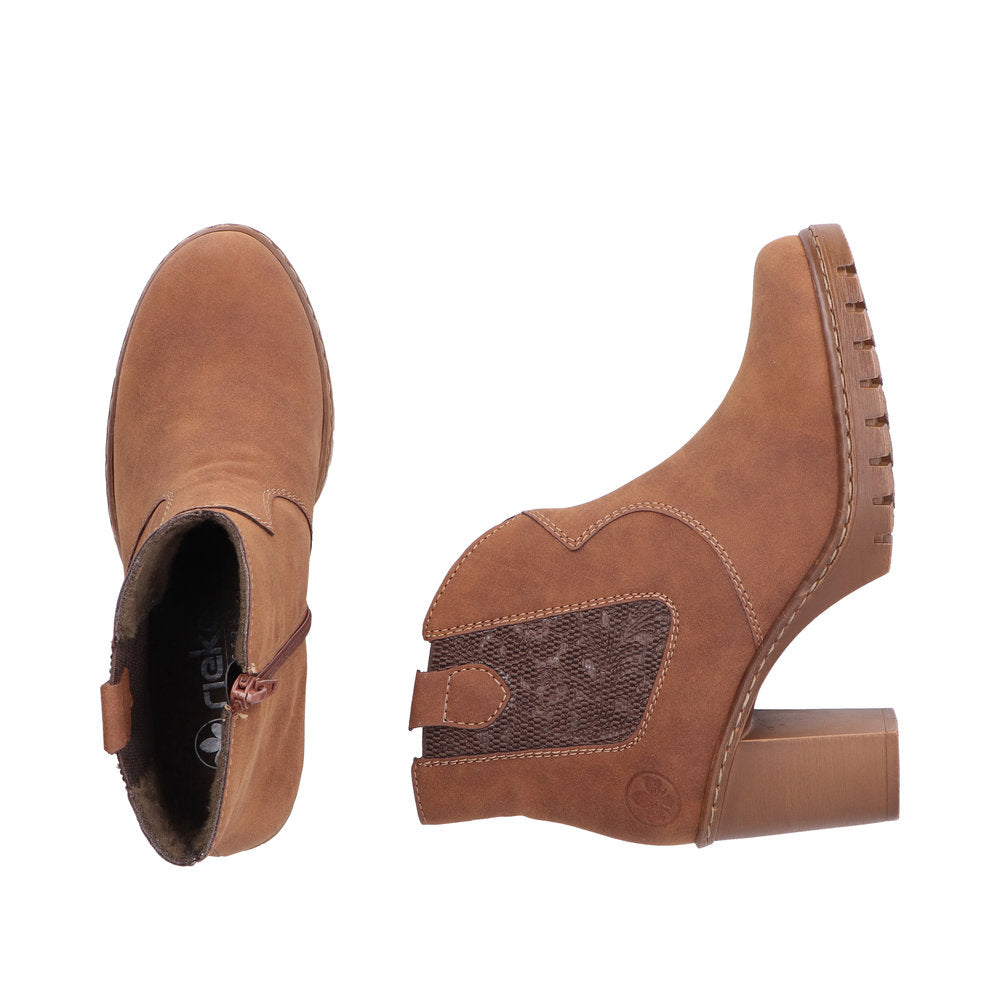 Brandy Heeled Boot