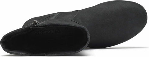 Aravon Boots Fairlee Mid Boot Black - Extra Wide