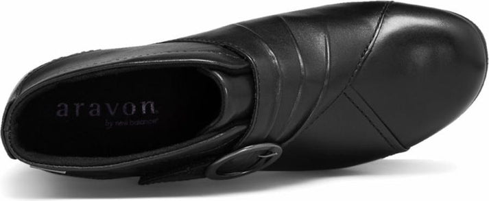 Aravon Boots Provence Waterproof Peggy Black - Extra Wide