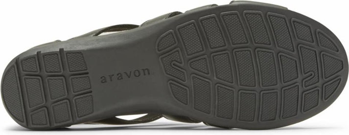 Aravon Sandals Abbey Gladiator Black