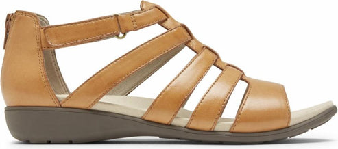 Aravon Sandals Abbey Gladiator Brown