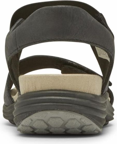 Aravon Sandals Beaumont Two Strap Black - Extra Wide