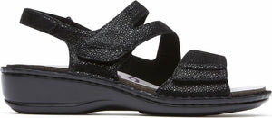 Aravon Sandals Cambridge 2 Strap Black