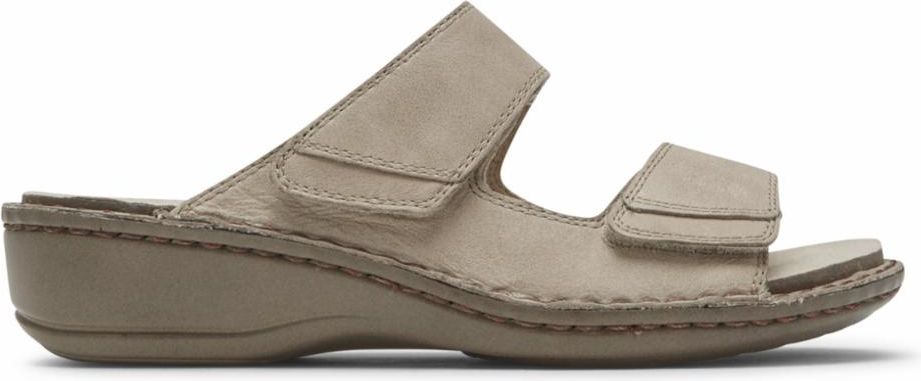 Aravon Sandals Cambridge 2 Strap Nude - Extra Wide