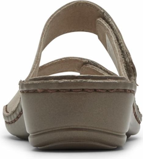 Aravon Sandals Cambridge 2 Strap Nude - Extra Wide