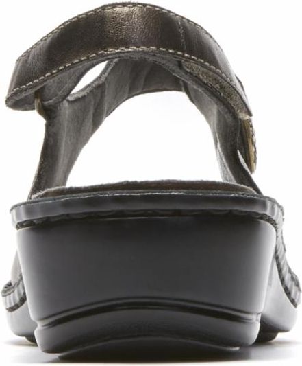 Aravon Sandals Cambridge Candace Pewter - Extra Wide