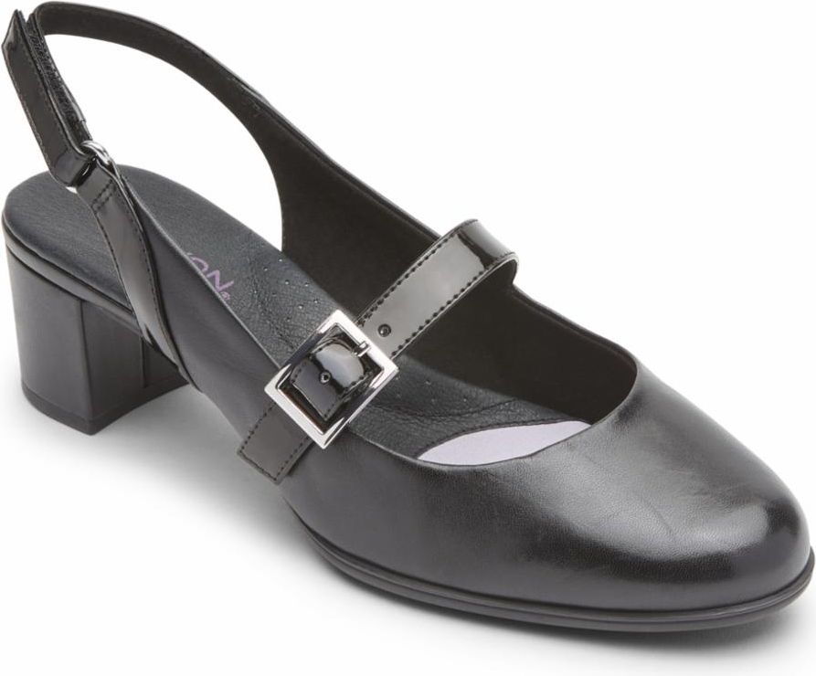 Aravon Sandals Career Dress Mary Jane Black