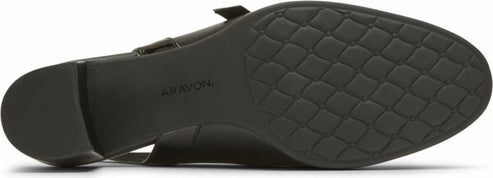 Aravon Sandals Career Dress Mary Jane Black