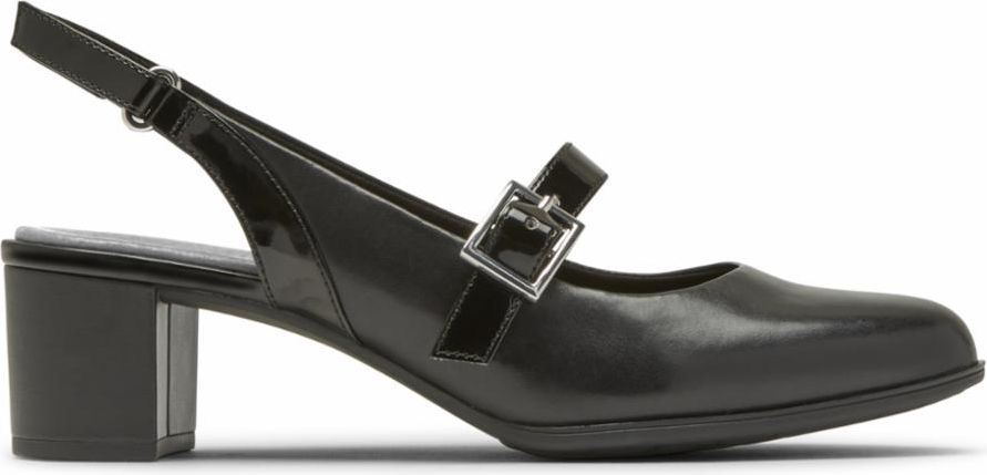 Aravon Sandals Career Dress Mj Black - Narrow