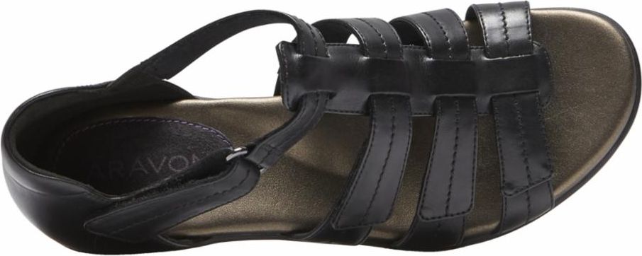 Aravon Sandals Medici Ii Gladiator Black