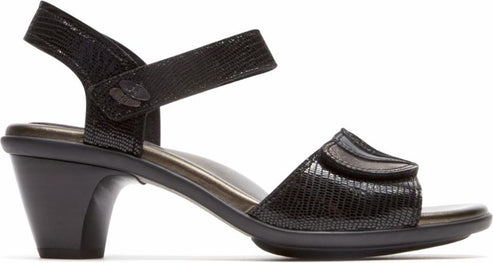 Aravon Sandals Medici Sandal Black - Extra Wide