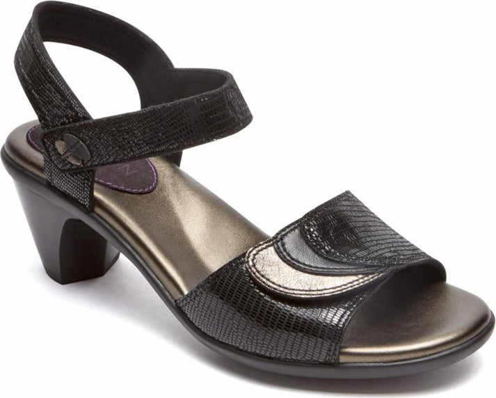 Aravon Sandals Medici Sandal Black - Extra Wide