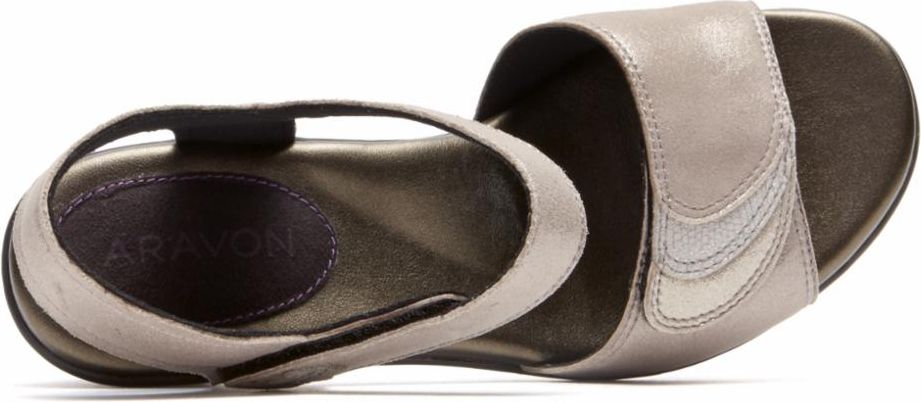 Aravon Sandals Medici Sandal Metallic - Narrow