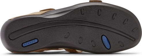 Aravon Sandals Power Comfort Sandals Strap Sandal Brown - Wide