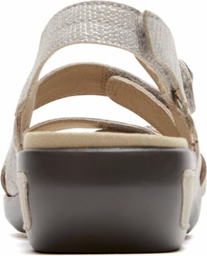 Aravon Sandals Power Comfort Sandals Three Strap Nude - Extra Wide