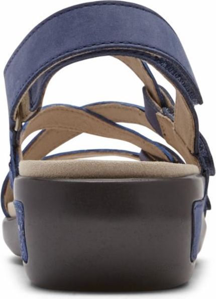 Aravon Sandals Power Comfort Strap Sandals Blue - Extra Wide