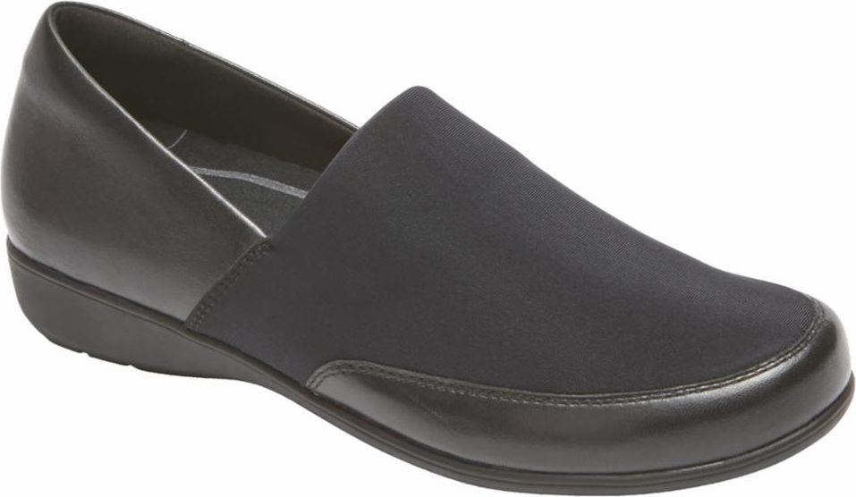 Aravon Shoes Abbey A Line Black - Extra Wide