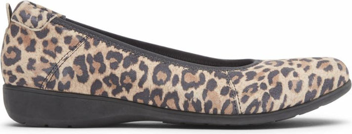 Aravon Shoes Abbey Ballet Animal Print - Narrow