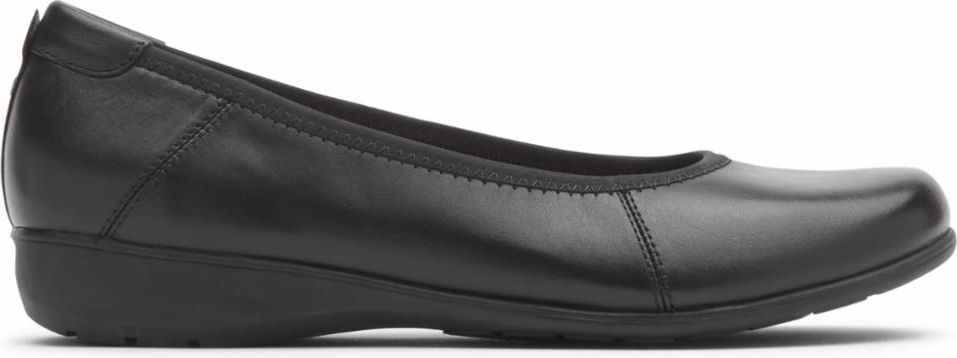 Aravon Shoes Abbey Ballet Black - Wide