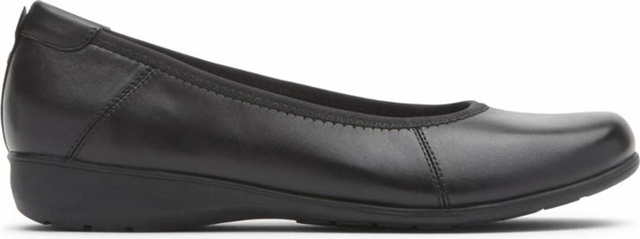 Aravon Shoes Abbey Ballet Black