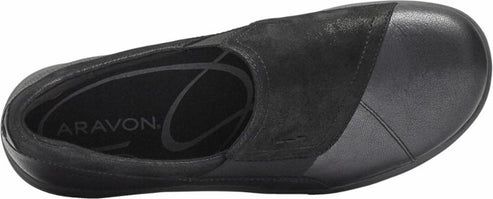 Aravon Shoes Beaumont Gore Black