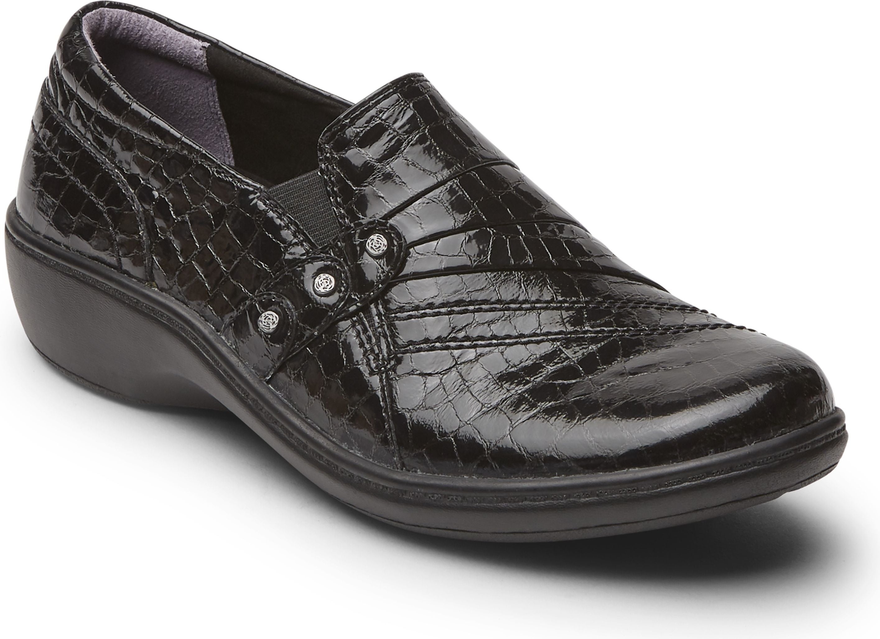 Duxbury Danielle Ar Black Croc - Wide