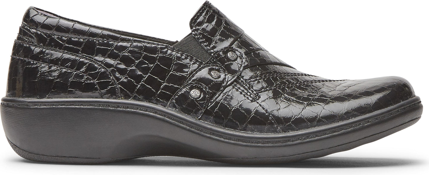 Aravon Shoes Duxbury Danielle Ar Blk Croc