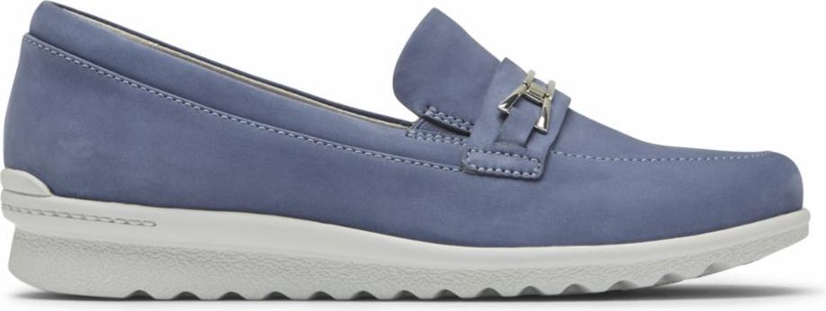 Aravon Shoes Josie Bit Loafer Blue - Extra Wide