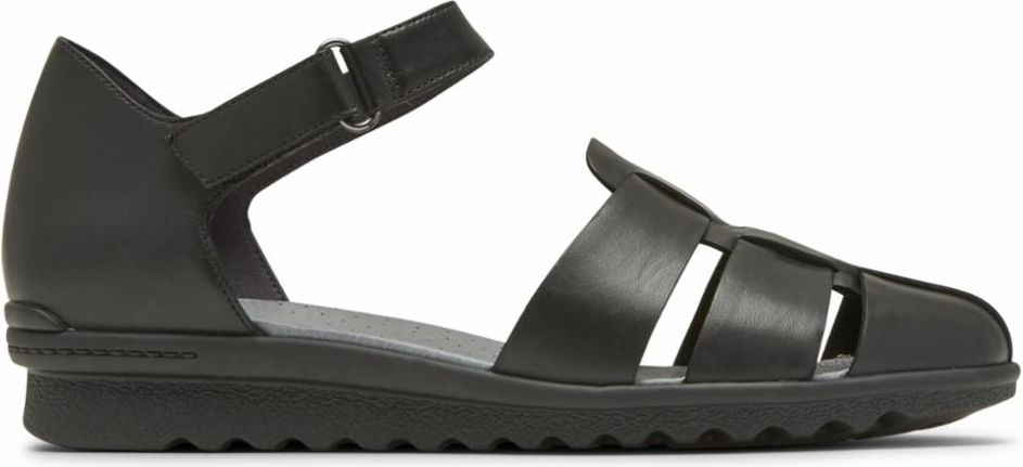 Aravon Shoes Josie Two Piece Black - Extra Wide