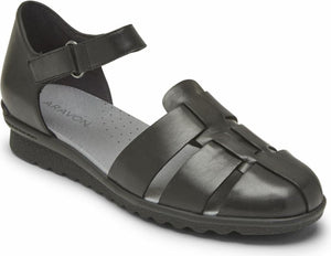 Aravon Shoes Josie Two Piece Black - Extra Wide