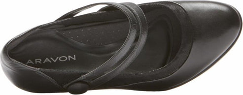 Aravon Shoes Lexee Mary Jane Black