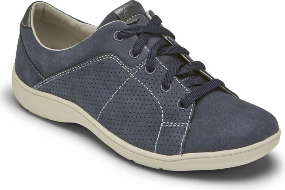 Aravon Shoes Lia Tie Blue - Extra Wide