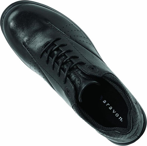 Aravon Shoes Power Comfort Farren Black - Extra Wide