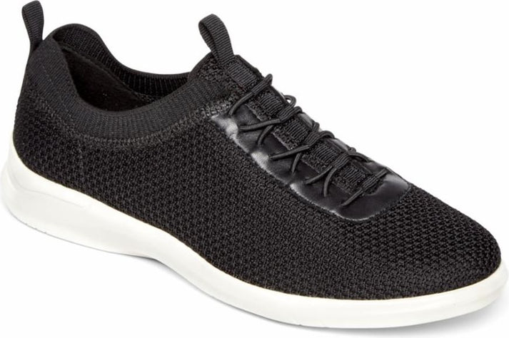 Aravon Shoes Power Comfort Mesh Bungee Black - Wide